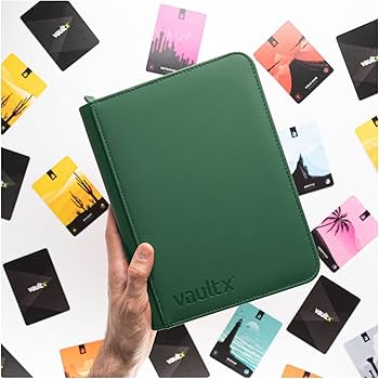 Amazon.com: Vault X 4 Pocket Trading Card Zip Binder, 160 cards